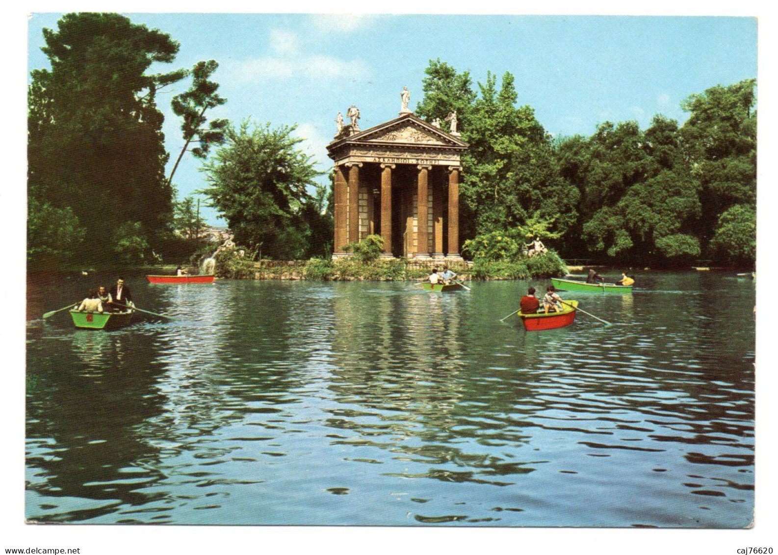 Roma ,rome , Petit Lac De Villa Borghese - Parks & Gärten