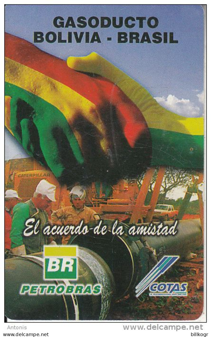 BOLIVIA - Gasoducto Bolivia-Brazil 2, 01/99, Used - Bolivie