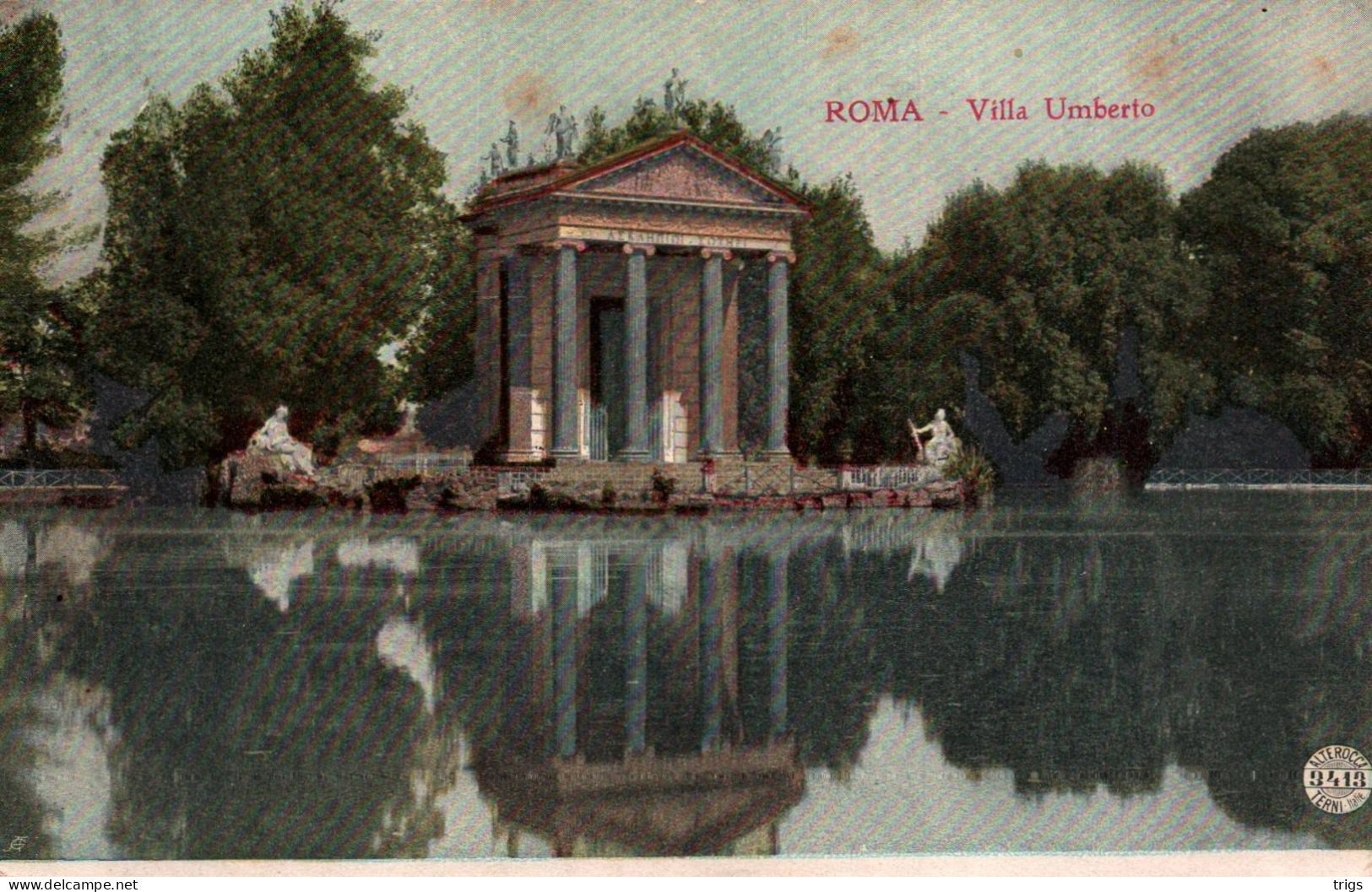 Roma - Villa Umberto - Otros Monumentos Y Edificios