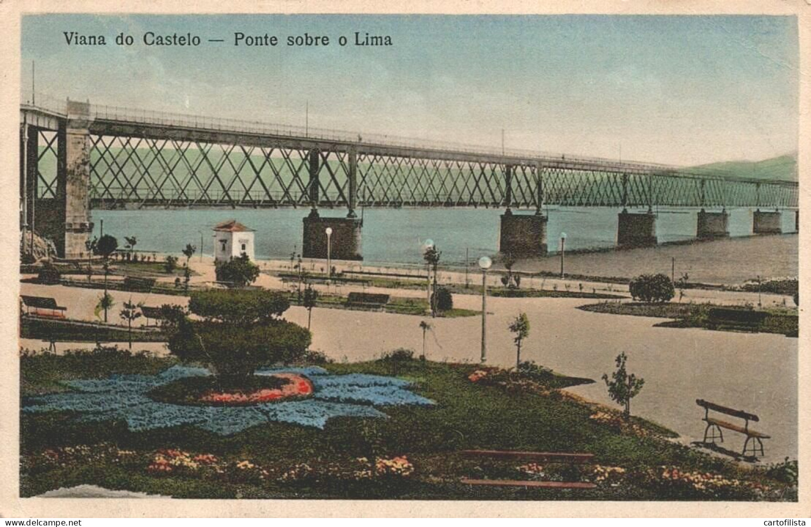 VIANA DO CASTELO - Ponte Sobre O Rio Lima  (2 Scans) - Viana Do Castelo