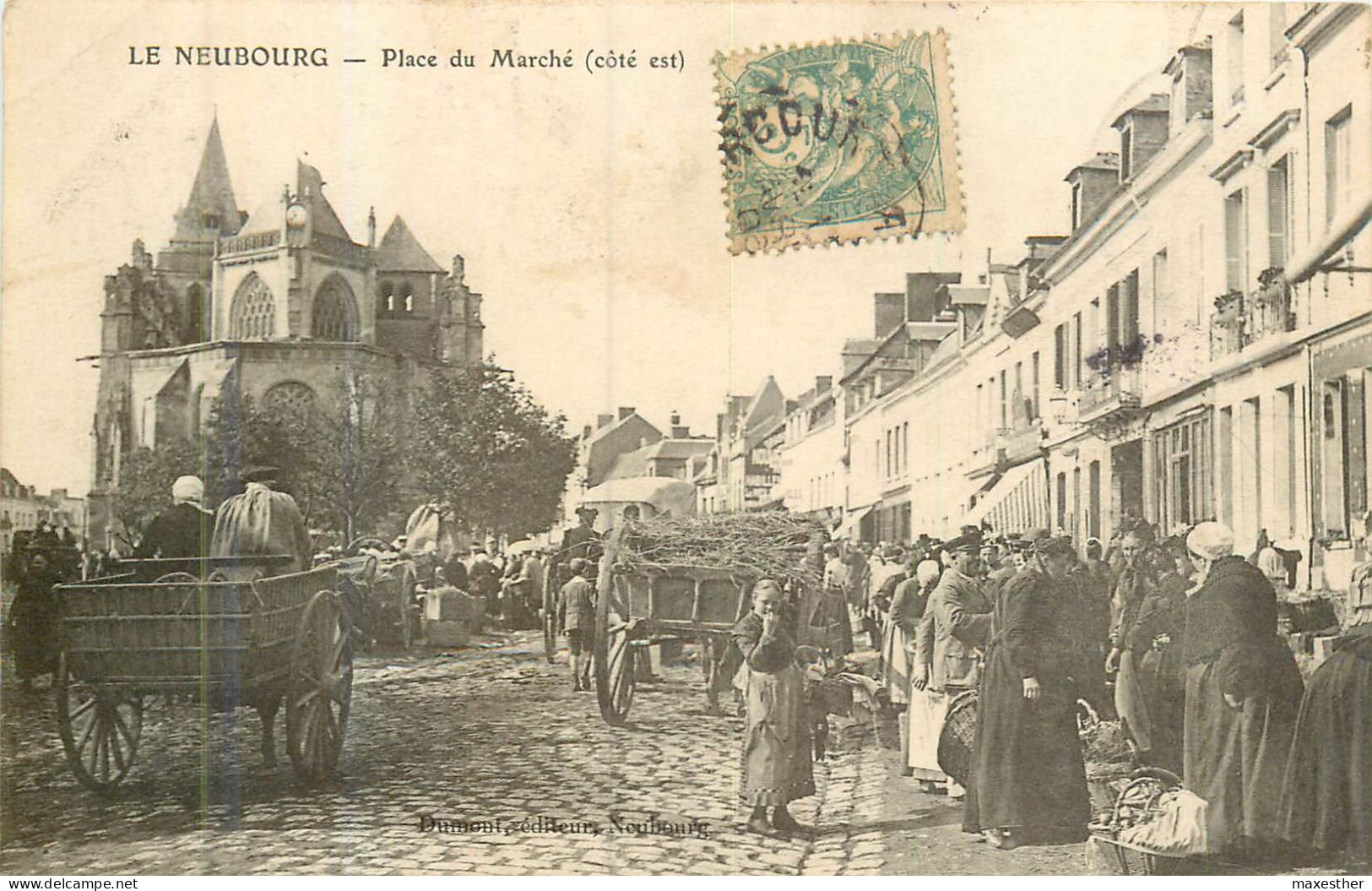 LE NEUBOURG Place Du Marché (côté Est) - Le Neubourg