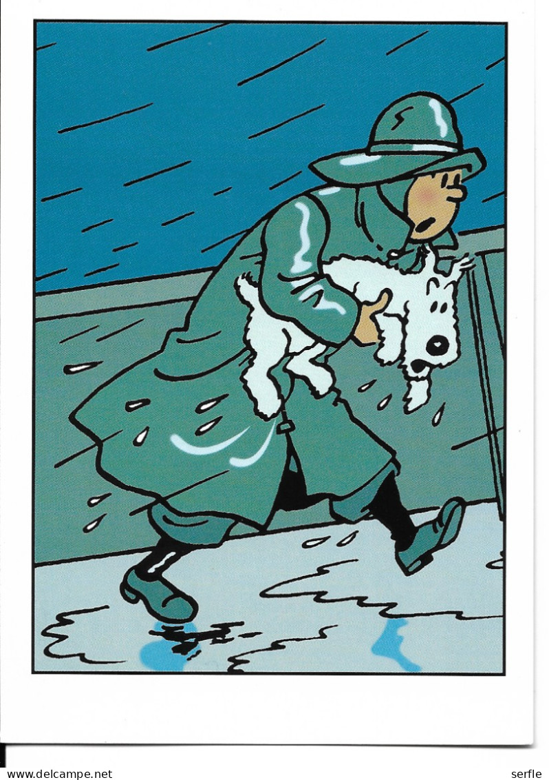 BD - Hergé - Série De 10 Cartes TINTIN Et Pesonnages - Hergé