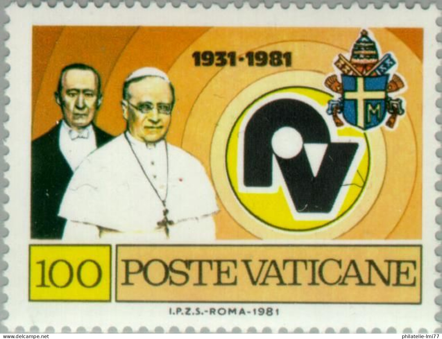 Timbre Du Vatican N° 702 Neuf Sans Charnière - Neufs