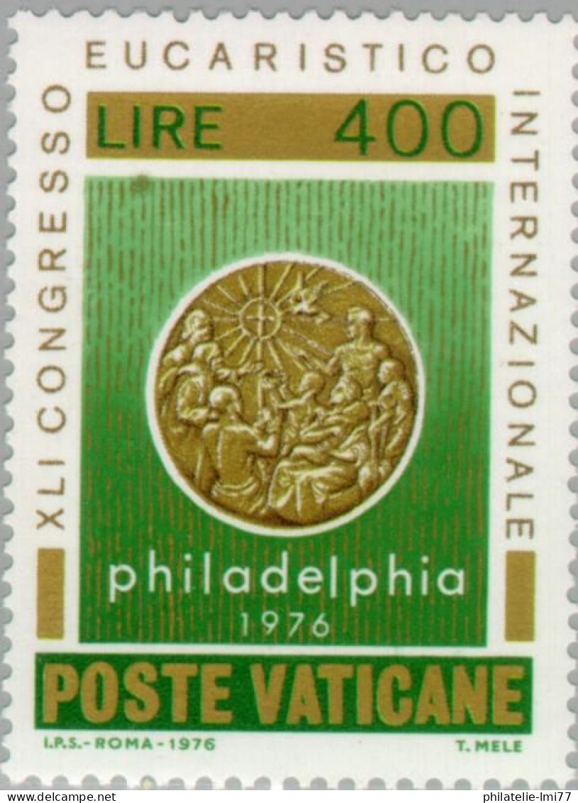 Timbre Du Vatican N° 615 Neuf Sans Charnière - Unused Stamps