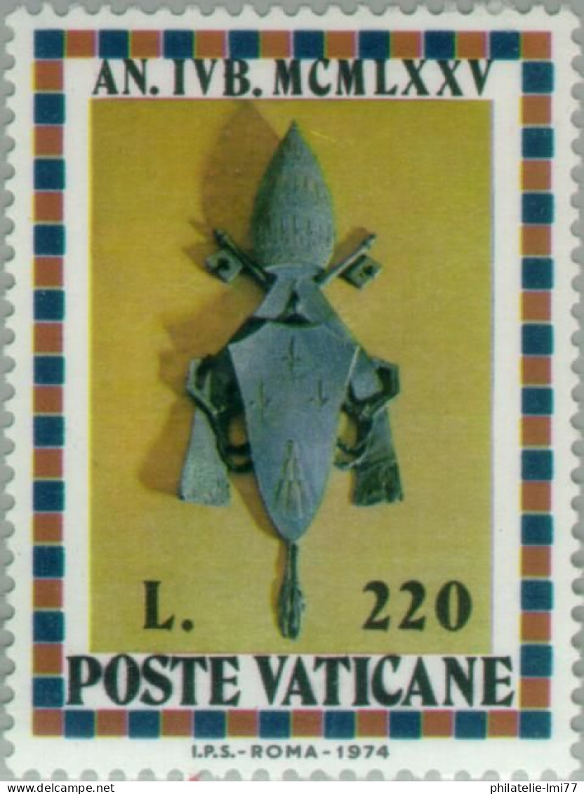 Timbre Du Vatican N° 591 Neuf Sans Charnière - Unused Stamps