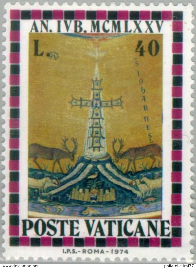 Timbre Du Vatican N° 585 Neuf Sans Charnière - Unused Stamps