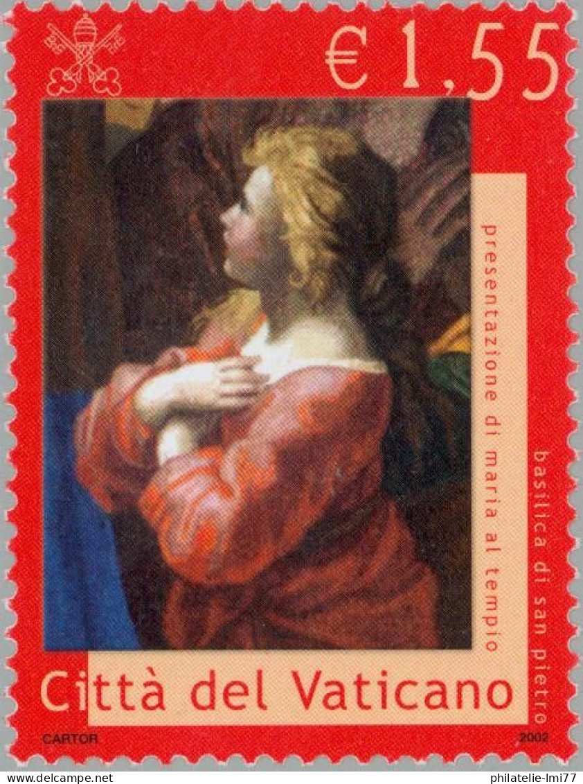 Timbre Du Vatican N° 1259 Neuf Sans Charnière - Unused Stamps