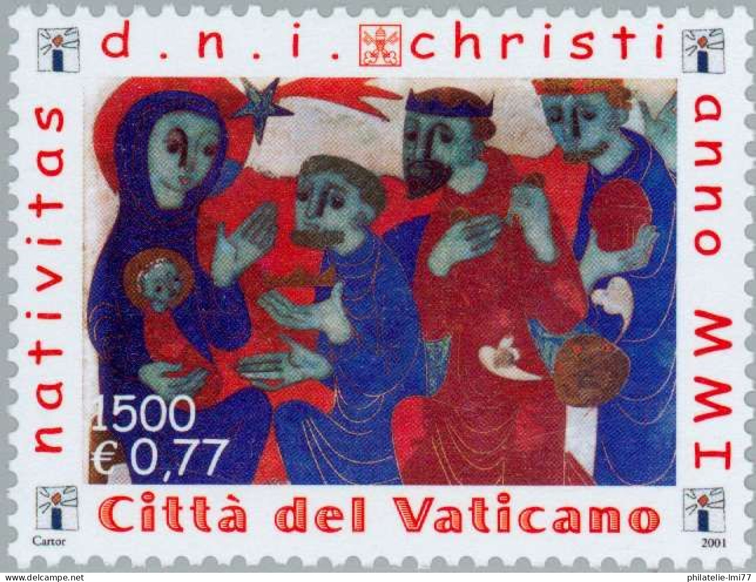 Timbre Du Vatican N° 1247 Neuf Sans Charnière - Unused Stamps