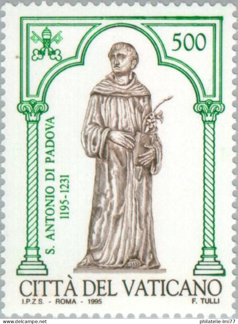 Timbre Du Vatican N° 1020 Neuf Sans Charnière - Neufs