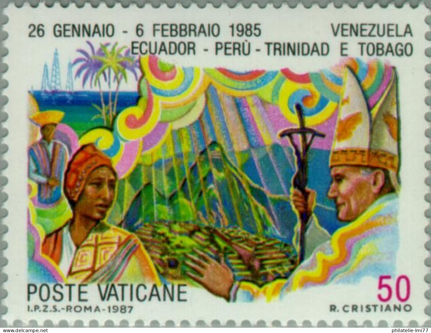 Timbre Du Vatican N° 817 Neuf Sans Charnière - Unused Stamps