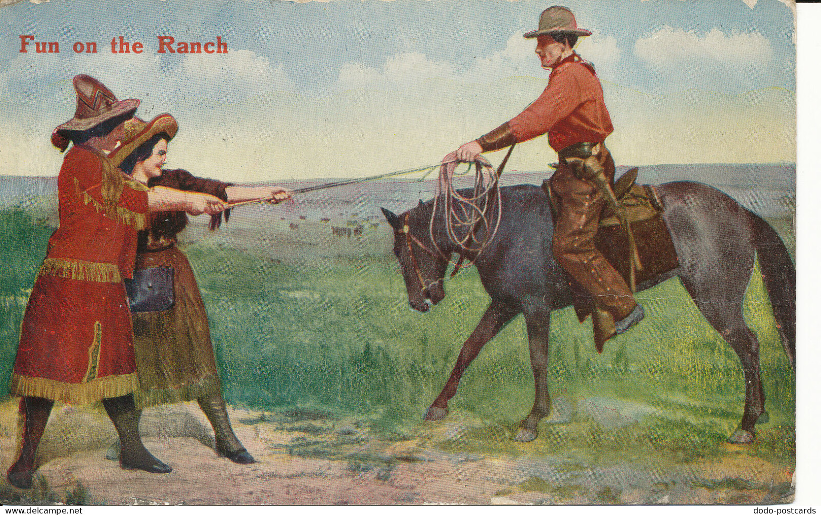 PC39735 Fun On The Ranch. No 314. 1911. B. Hopkins - Monde