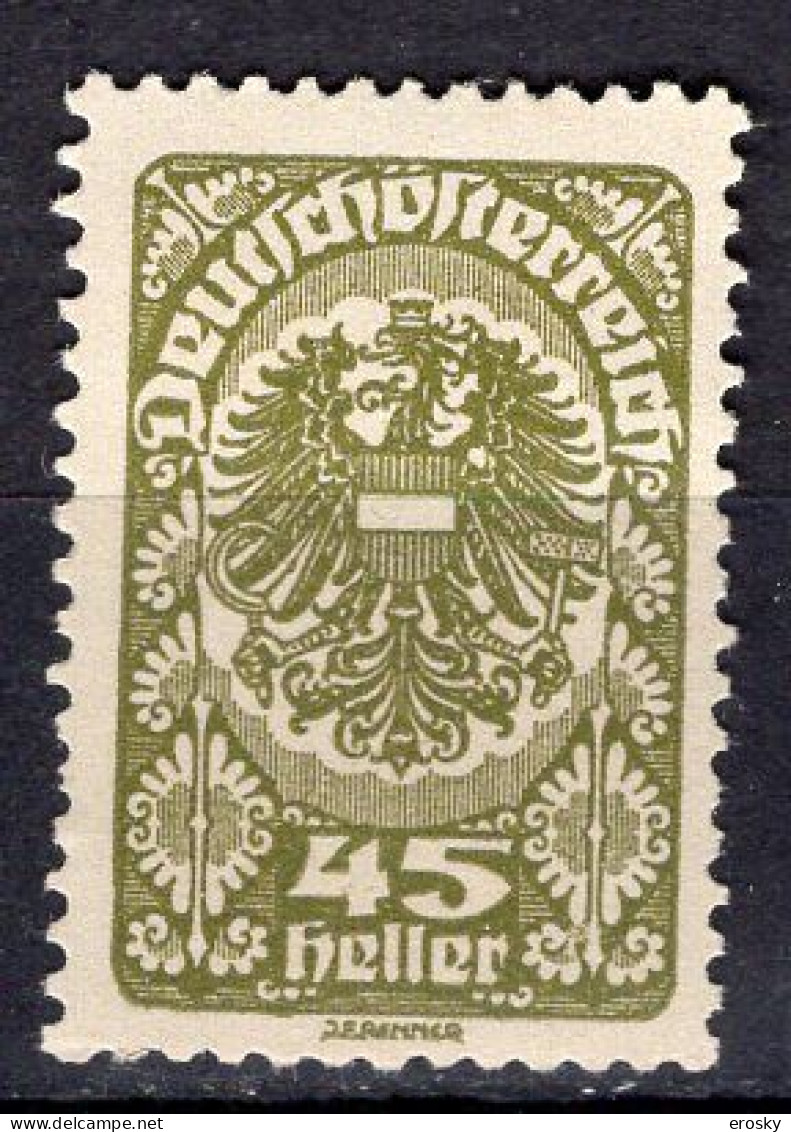 K3269 - AUSTRIA Yv N°201 * - Unused Stamps