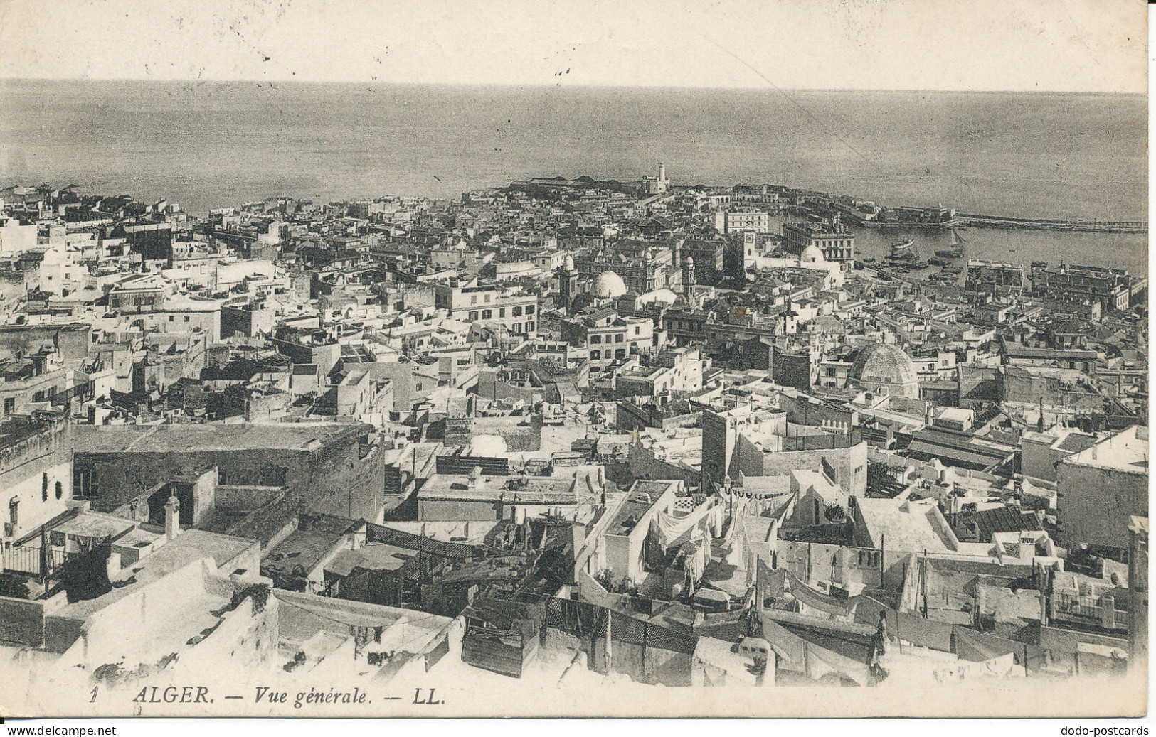 PC40431 Alger. Vue Generale. LL. No 1. 1912. B. Hopkins - Monde