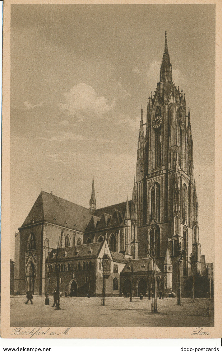 PC39769 Frankfurt A. M. Dom. Jacobs Kunstanstalt. No 217. B. Hopkins - Monde