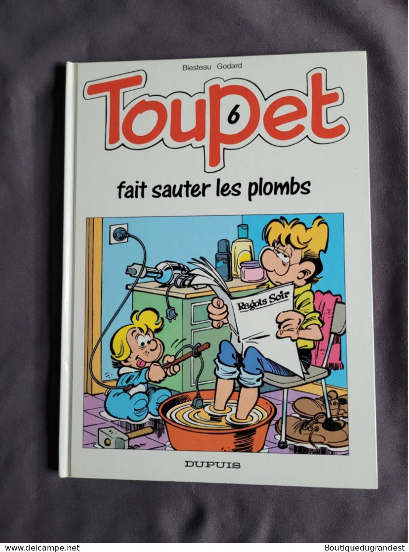 BD Toupet Fait Sauter Les Plombs 6 - Toupet