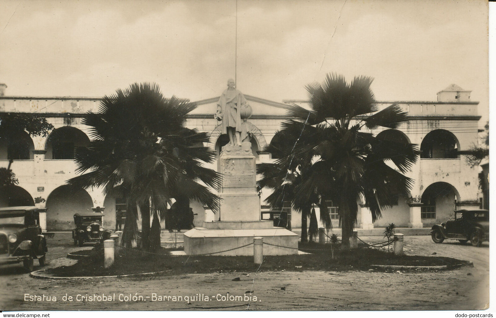 PC40388 Estatua De Cristobal Colon. Barranquilla. Colombia. J. V. Mogollon. B. H - Monde