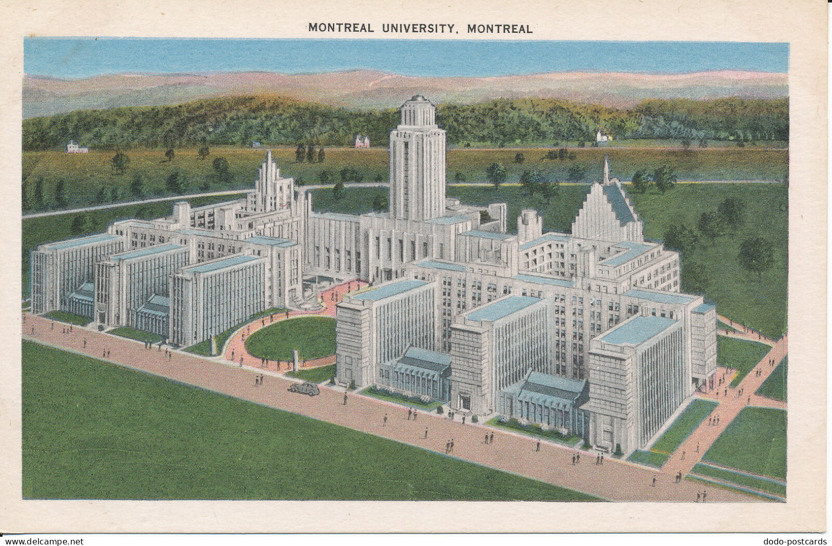 PC38983 Montreal University. Montreal - Monde