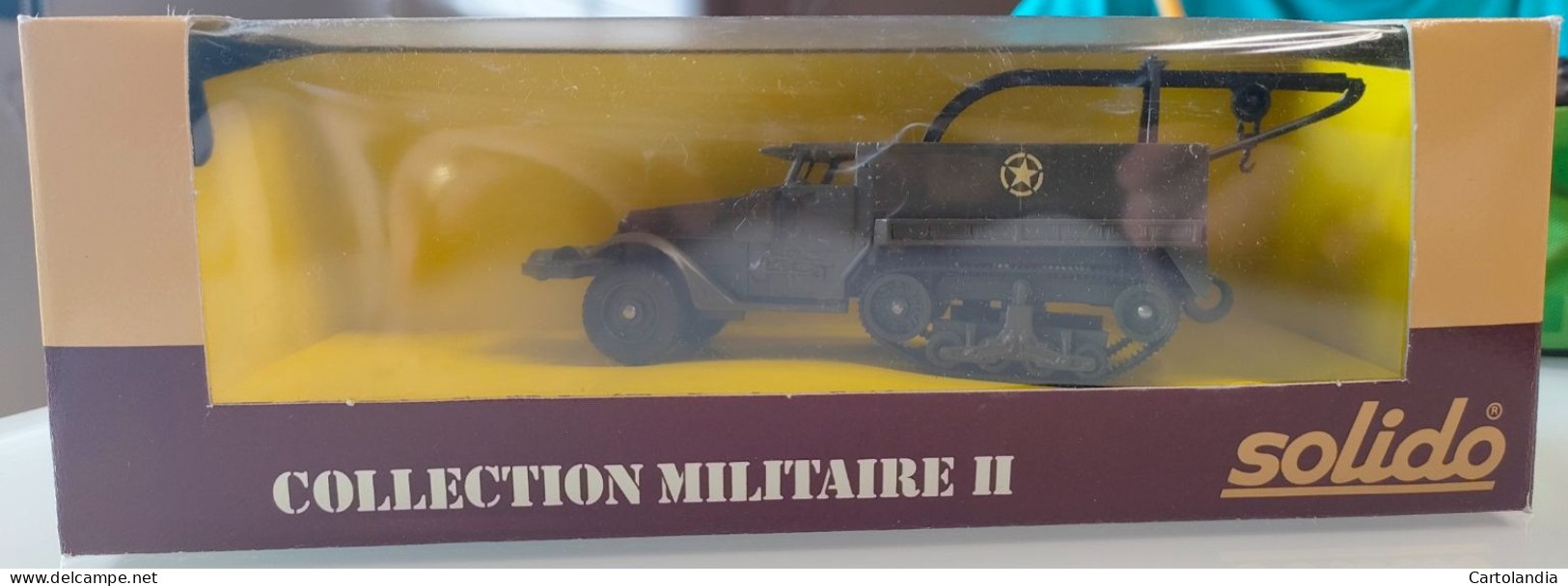 SOLIDO COLLECTION MILITAIRE II   HALF TRACK  N°  6069 - Autres & Non Classés