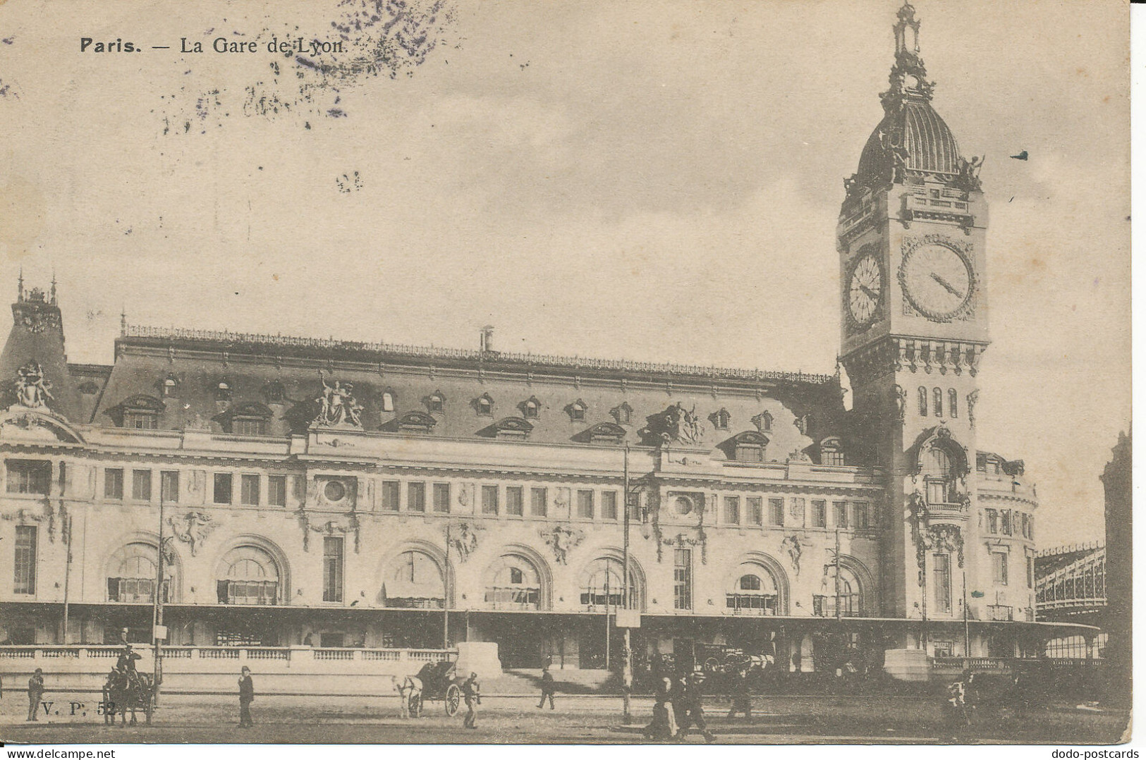 PC40218 Paris. La Gare De Lyon. 1905. B. Hopkins - Monde