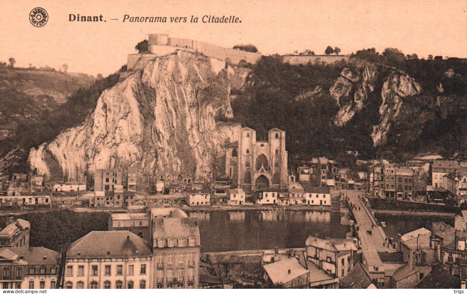 Dinant - Panorama Vers La Citadelle - Dinant