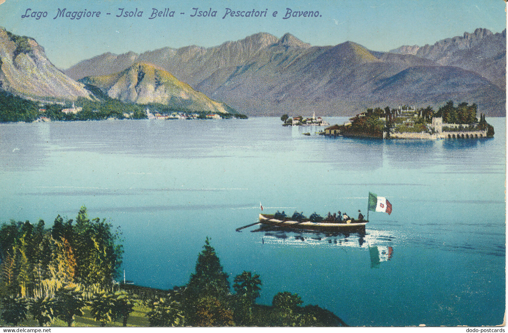 PC40179 Lago Maggiore. Isola Bella. Isola Pescatori E Baveno. No 9. B. Hopkins - Monde