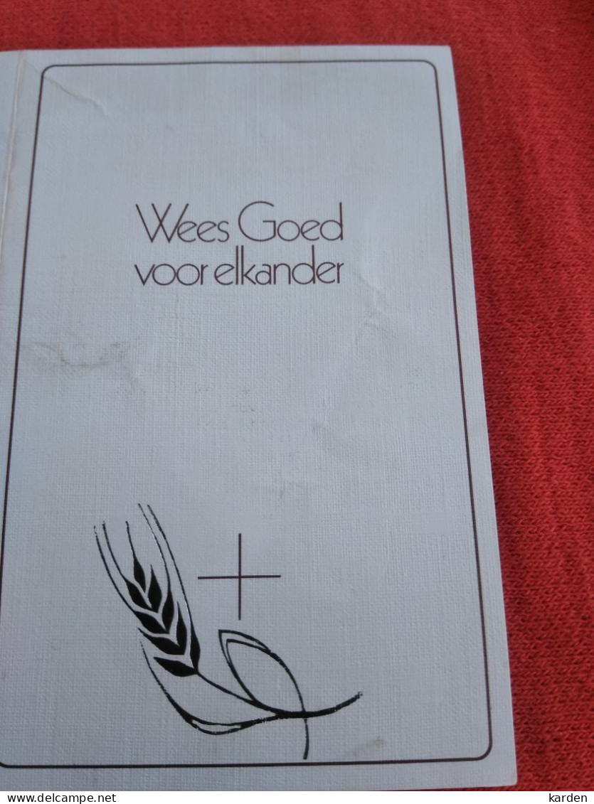 Doodsprentje Maurits Tempels / Waasmunster 30/8/1906 - 23/5/1984 ( Margareta Melanie Strybos ) - Religión & Esoterismo