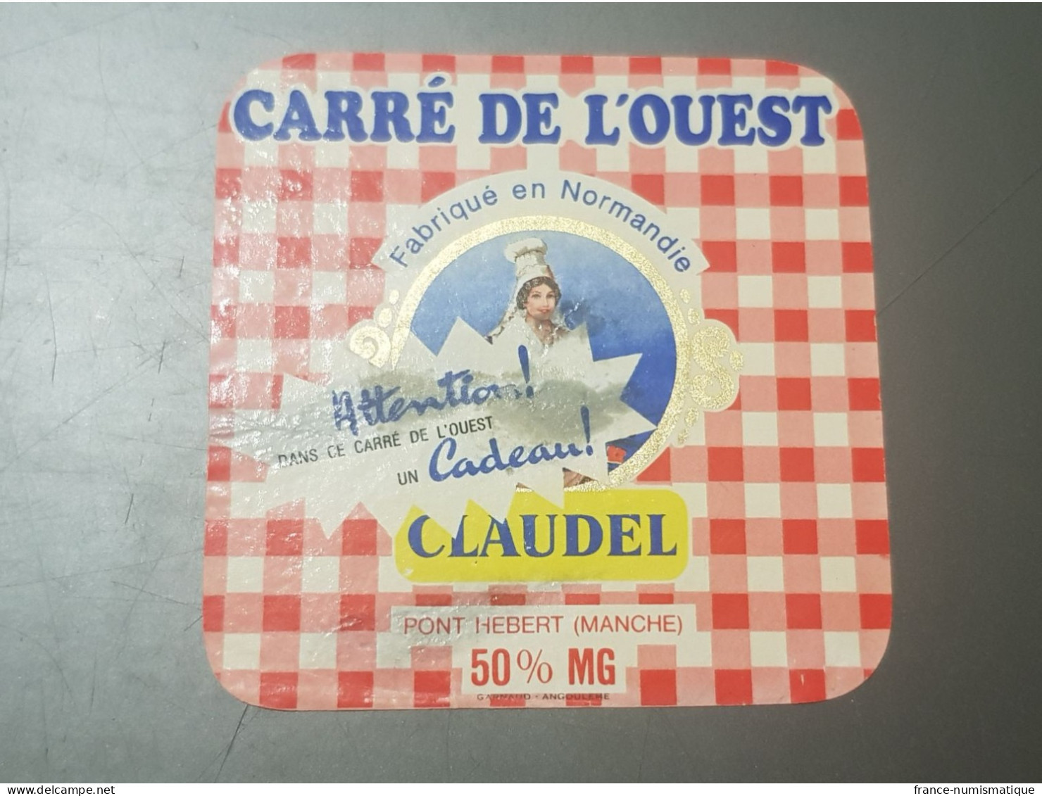 Etiquette De Fromage: CLAUDEL - Cheese