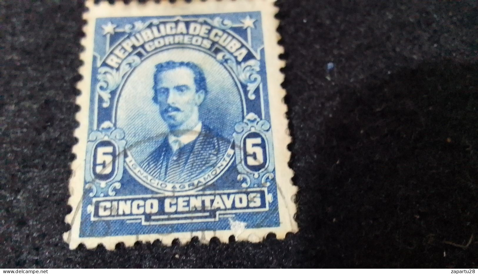 CUBA- 1930--1955-  5  C.    DAMGALI - Used Stamps