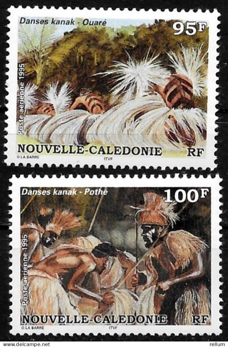 Nouvelle Calédonie 1995 - Yvert Nr. PA 329/330 - Michel Nr. 1055/1056 ** - Nuovi