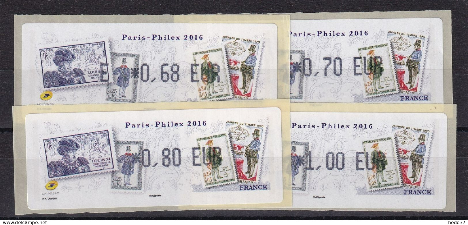 France Timbres De Distributeurs  N°1187 - 4 Valeurs - Neuf ** Sans Charnière - TB - 2010-... Illustrated Franking Labels