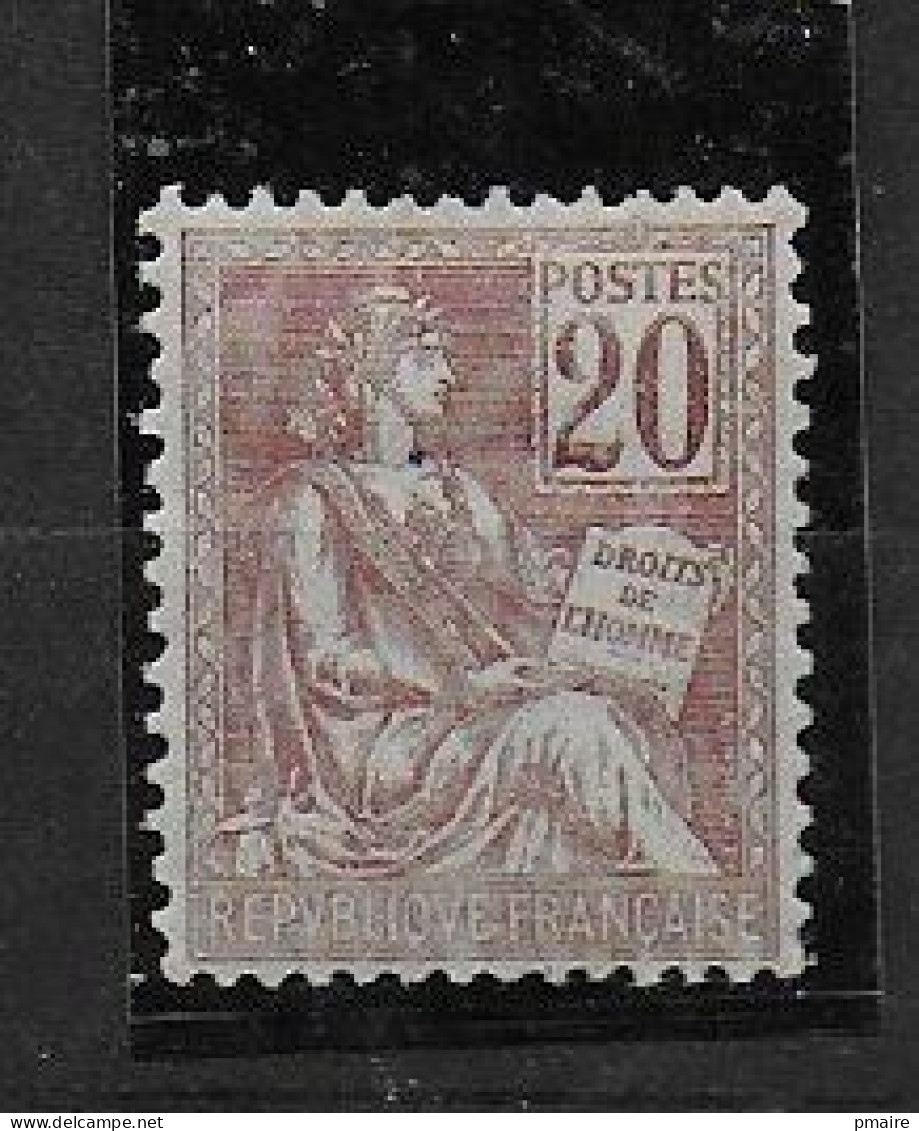 FRANCE Neuf * Yvert N° 113 Bon Centrage - Unused Stamps