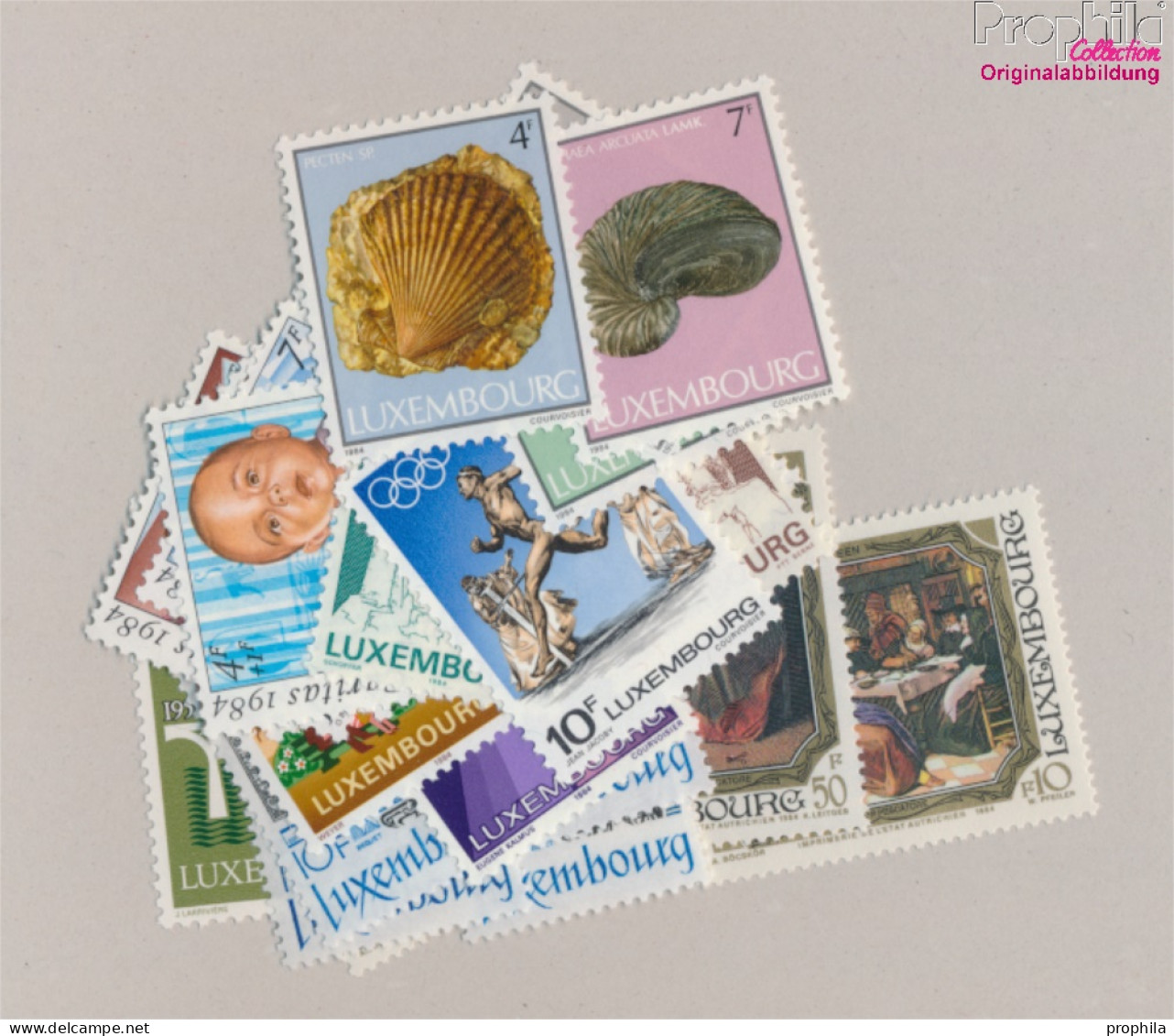 Luxemburg Postfrisch Philatelie 1984 Europa, Olympia, Fossilien U.a.  (10368150 - Ungebraucht