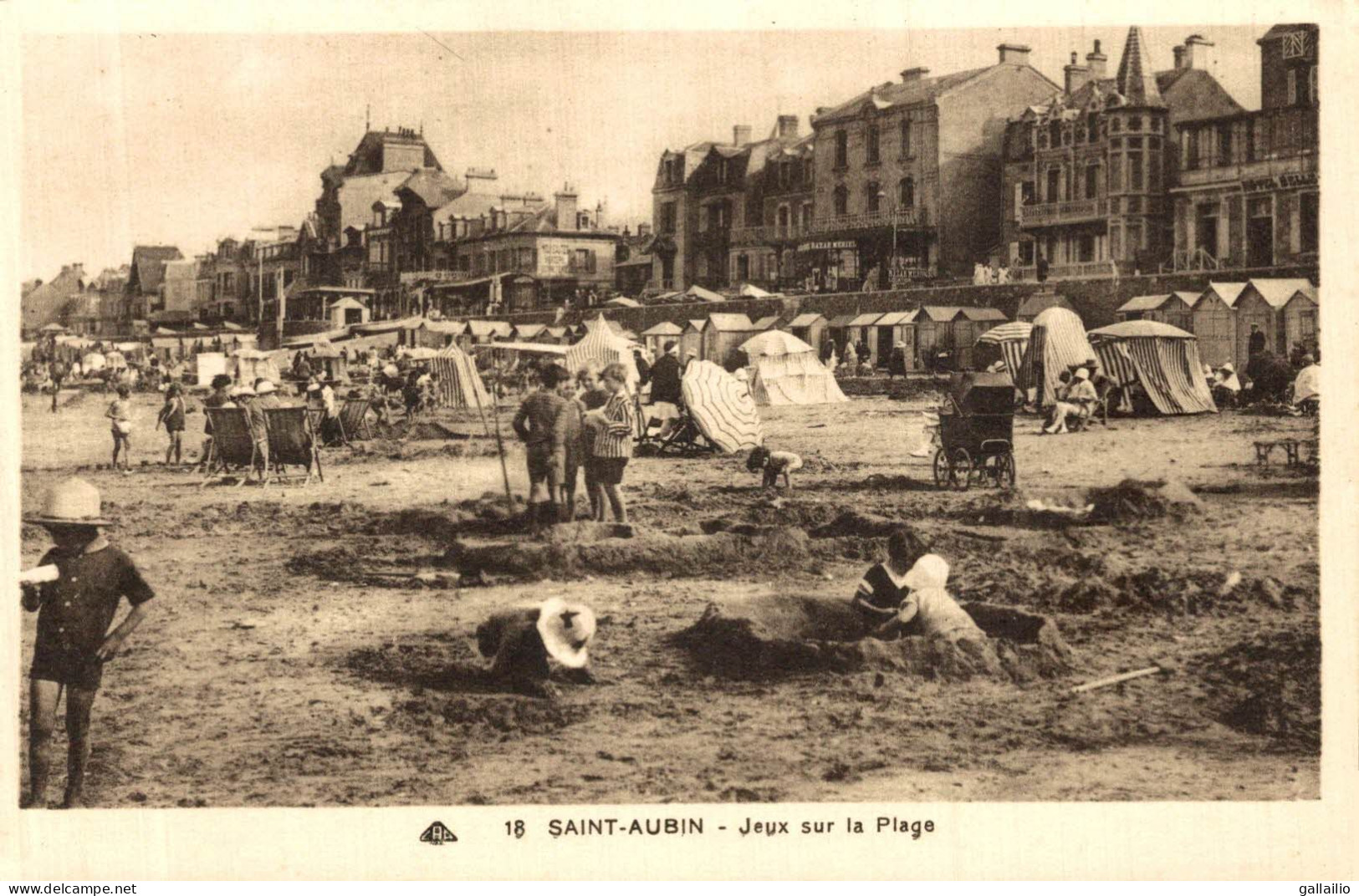 SAINT AUBIN JEUX SUR LA PLAGE - Saint Aubin