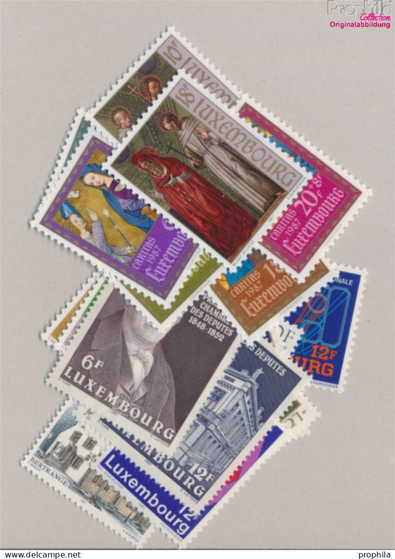 Luxemburg Postfrisch Jahr Der Umwelt 1987 Umwelt, Messe, Europa, Caritas U.a.  (10368143 - Unused Stamps