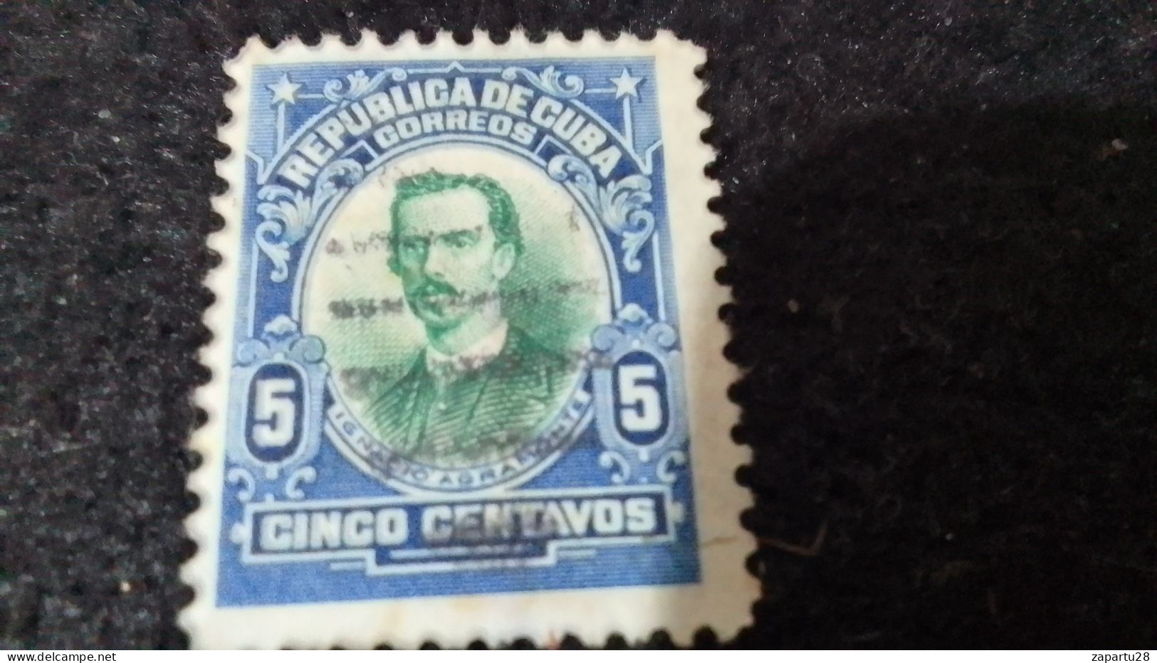 CUBA- 1930--1955-  5  C.    DAMGALI - Usati