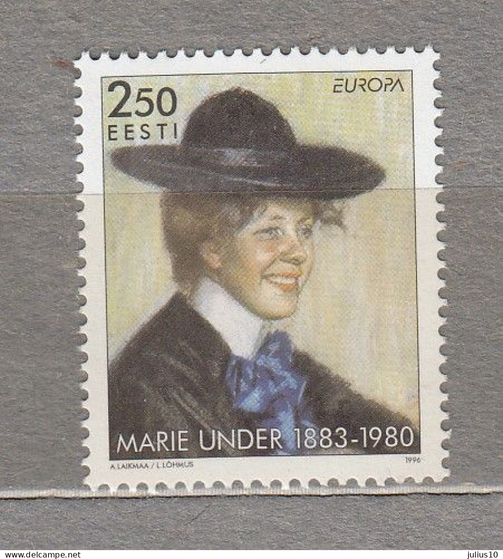 ESTONIA 1996 Europa CEPT Marie Under MNH(**) Mi 279 # Est299 - Estonie