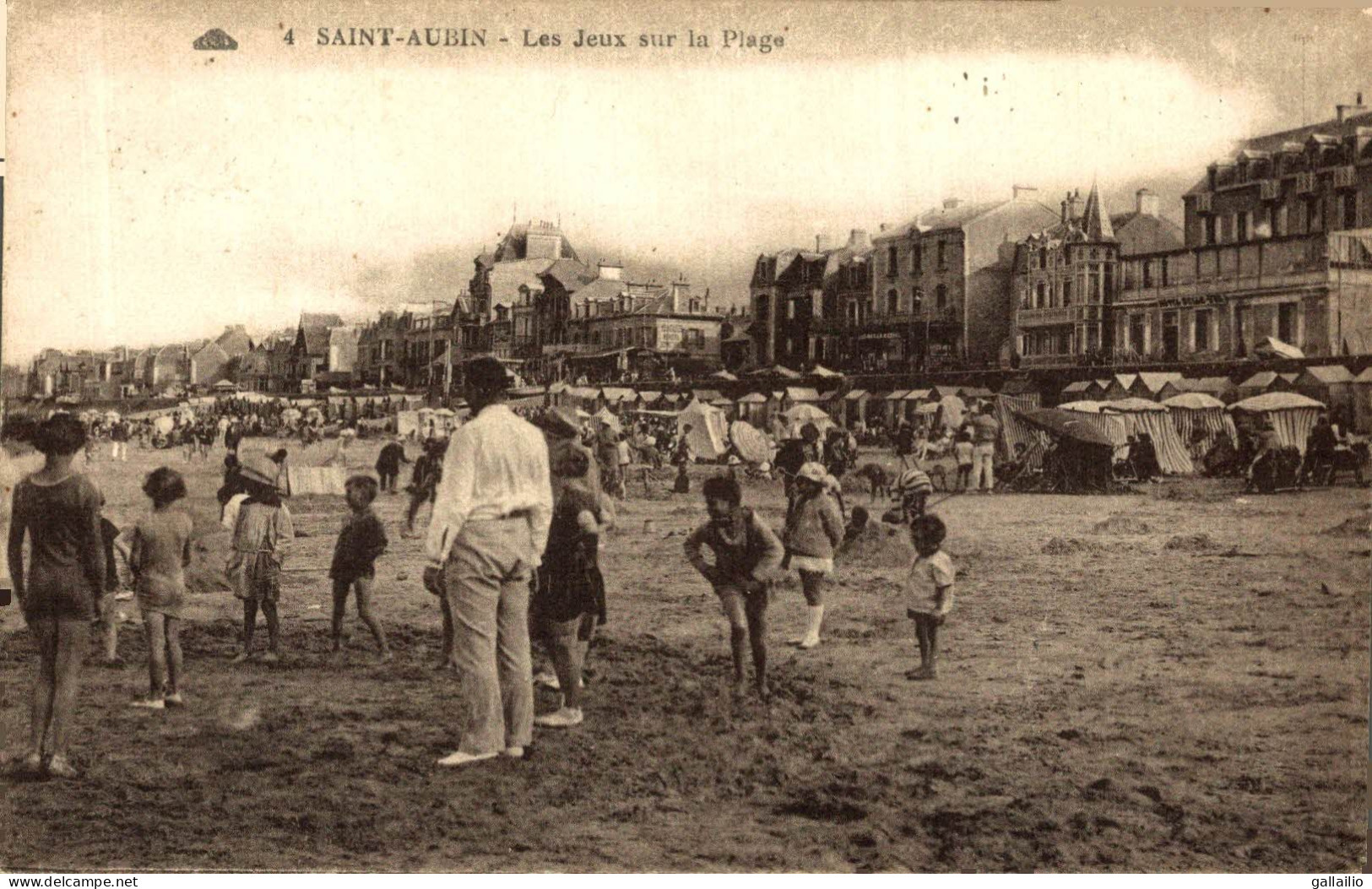 SAINT AUBIN LES JEUX SUR LA PLAGE - Saint Aubin
