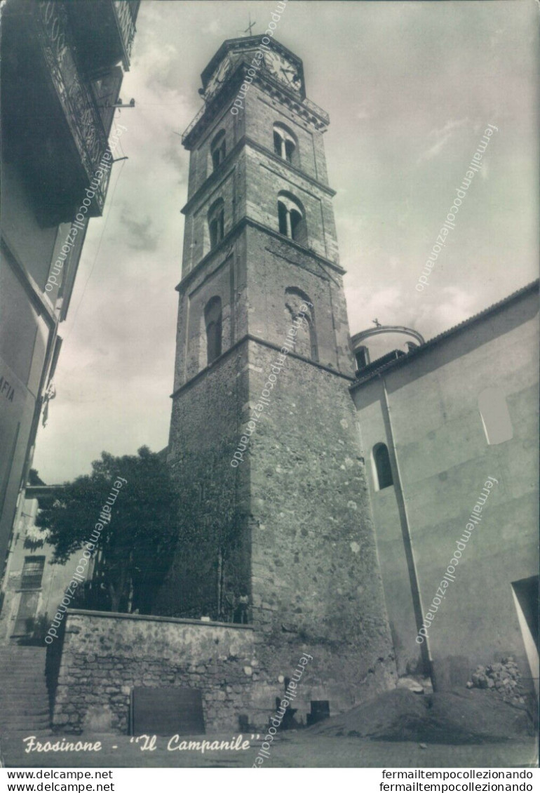 Ab155 Cartolina Frosinone Citta'  Il Campanile - Frosinone