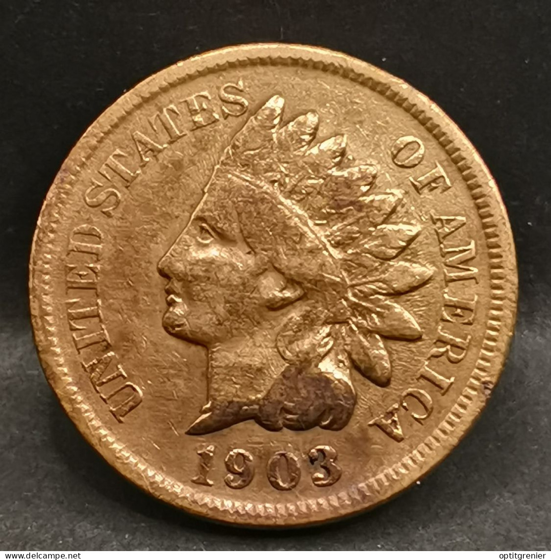 1 CENT INDIAN HEAD 1903 USA / TETE D'INDIEN - 1859-1909: Indian Head