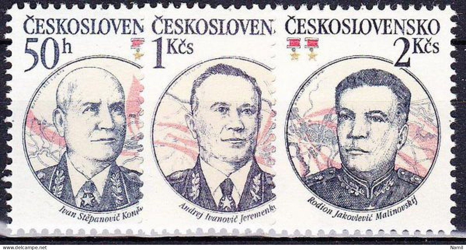 ** Tchécoslovaquie 1983 Mi 2717-9 (Yv 2536-8), (MNH)** - Nuevos