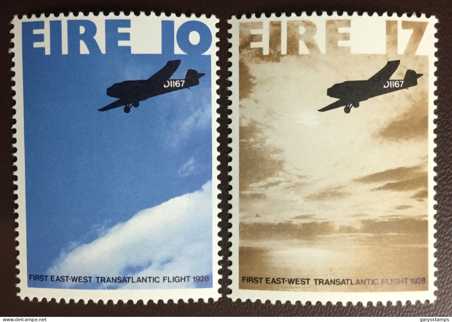 Ireland 1978 Flight Anniversary MNH - Unused Stamps