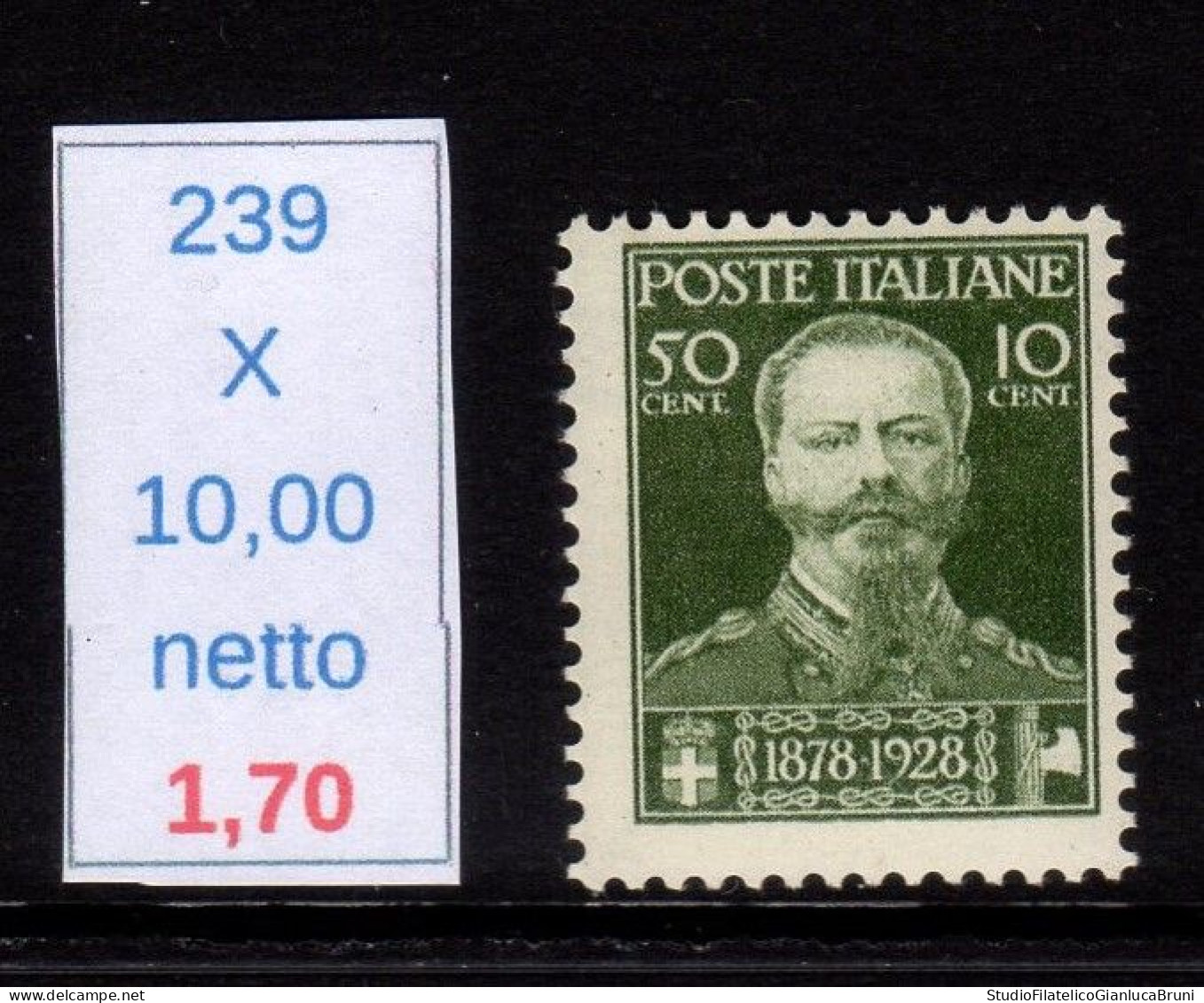 Cinquantenario Della Morte Di Vittorio Emanuele II - Mint/hinged