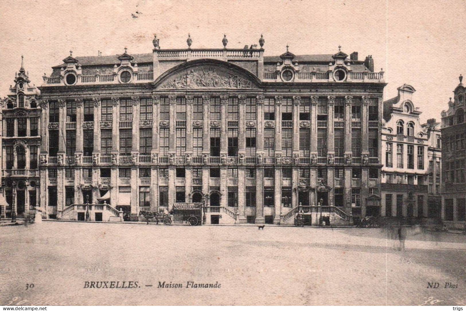 Bruxelles - Maison Flamande - Monuments, édifices