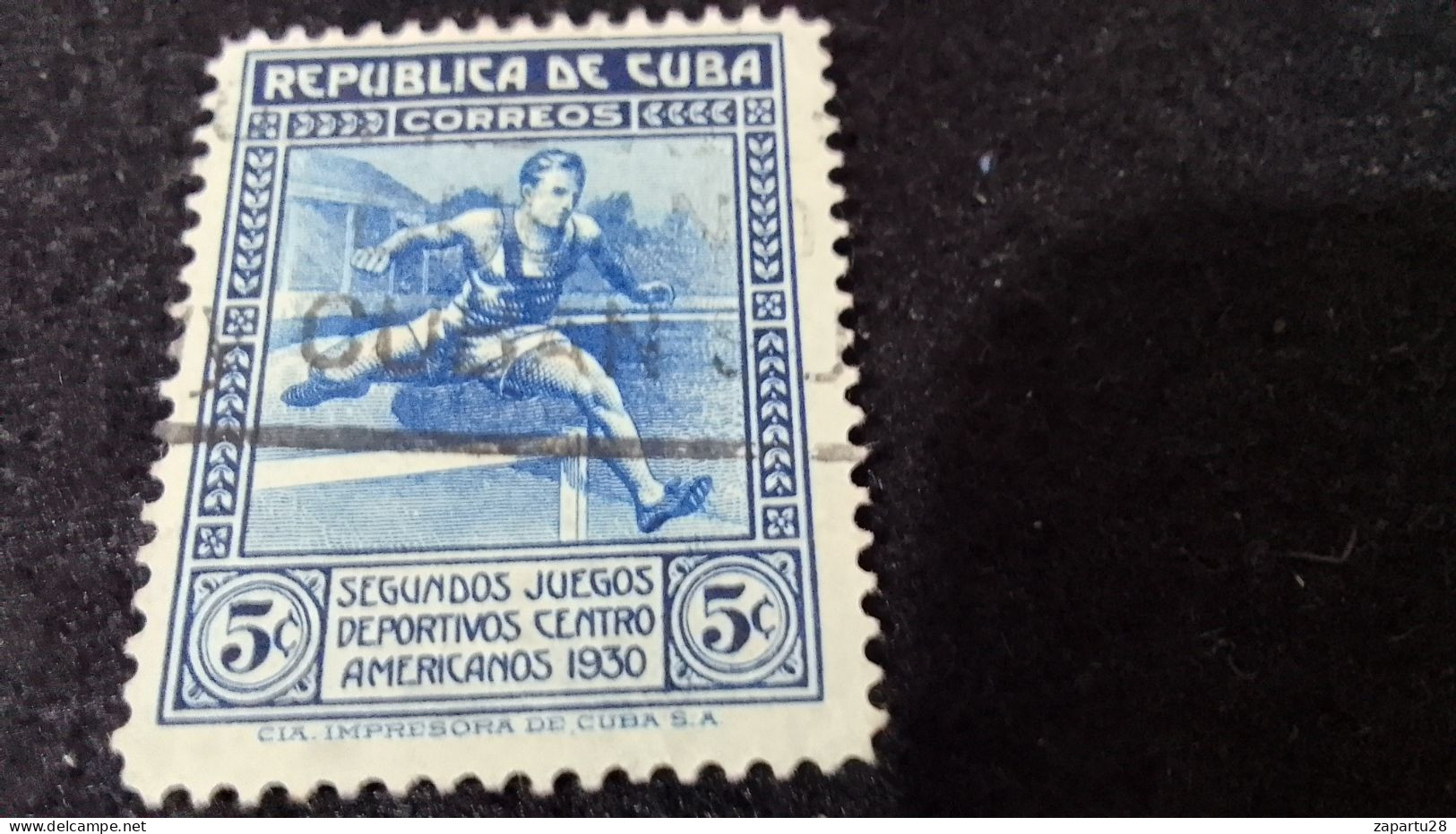 CUBA- 1930---  5  C.    DAMGALI - Usados
