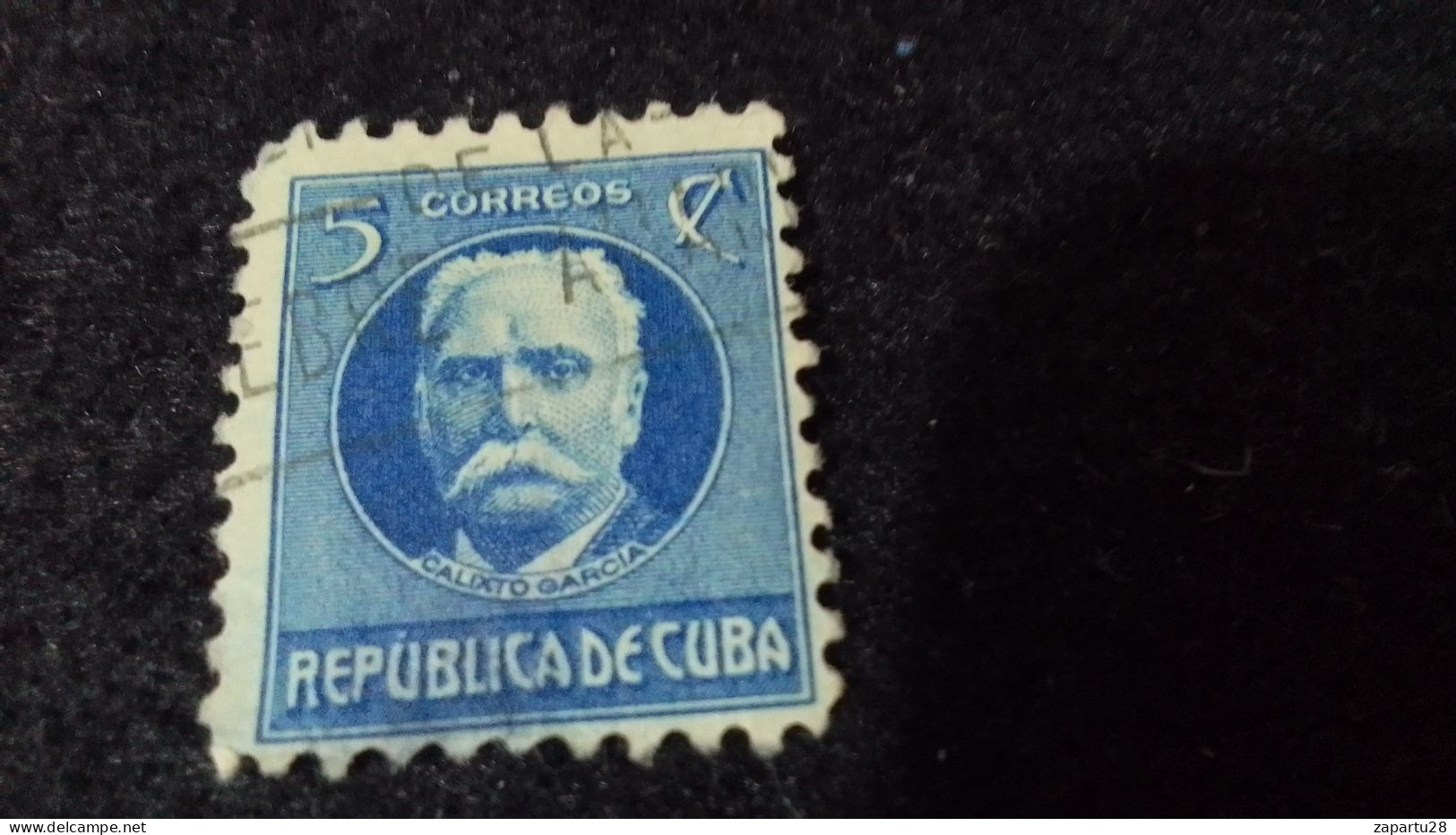CUBA- 1930---  5  C.    DAMGALI - Usados