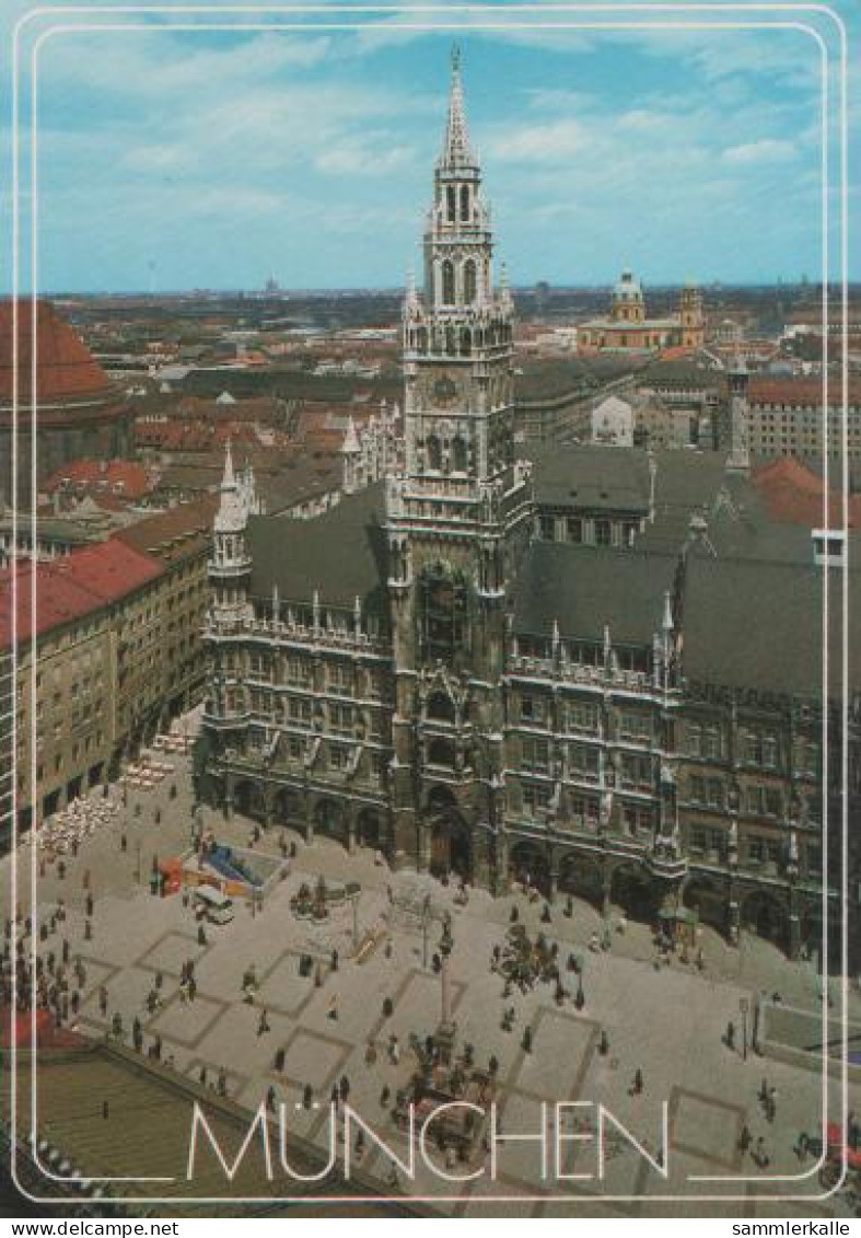 24797 - München - Marienplatz Und Rathaus - Ca. 1985 - Muenchen