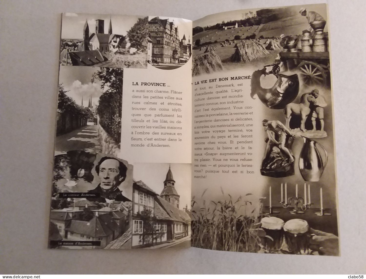 VISITEZ LE DANEMARK  1937  BROCHURE ORIGINALE 20 PAGINE ILLUSTRATE IN FRANCESE  DANIMARCA - Reclame