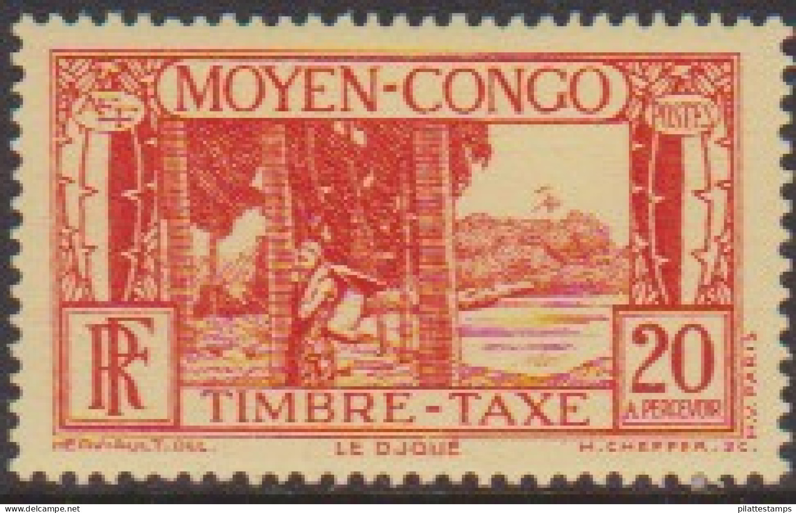 Congo Taxe 25** - Andere & Zonder Classificatie