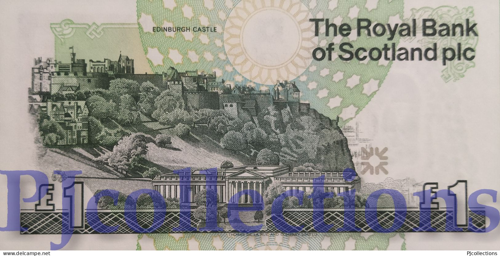 SCOTLAND 1 POUND 2001 PICK 351e UNC - 1 Pound