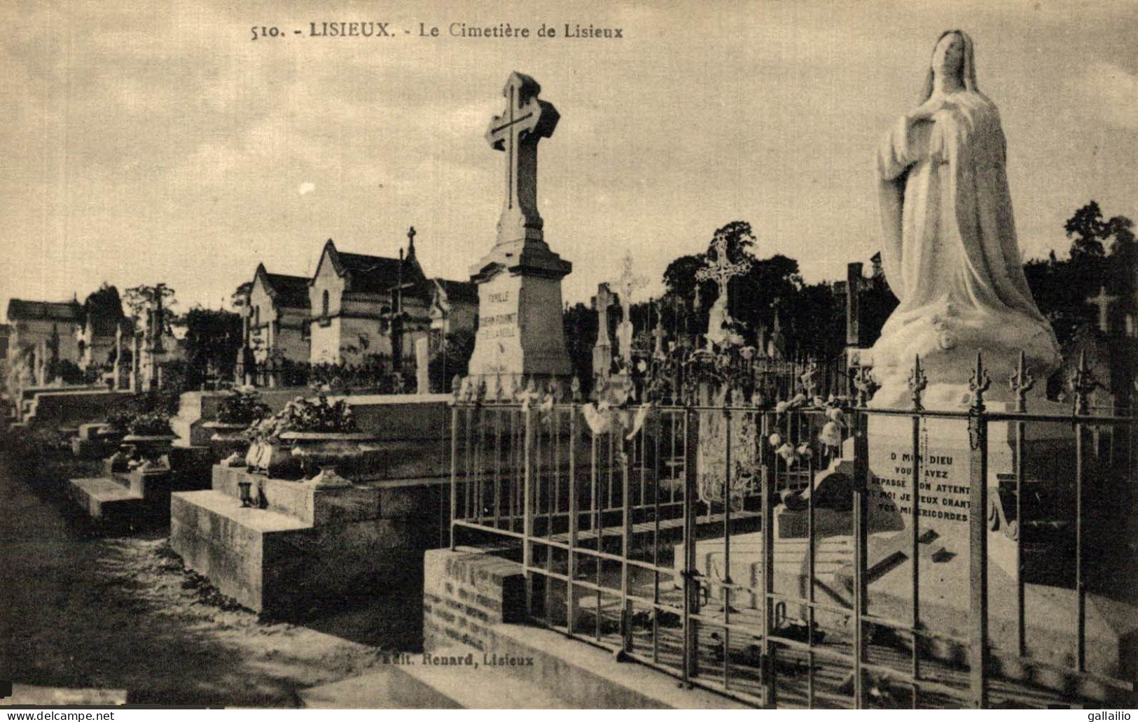 LISIEUX LE CIMETIERE - Lisieux